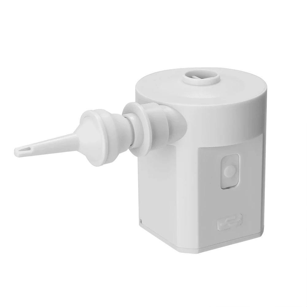 

Multifunctional With Nozzles USB Powered Accessories Mini Mattress Home Air Pump Outdoor Portable Pool Float White Toy Durable