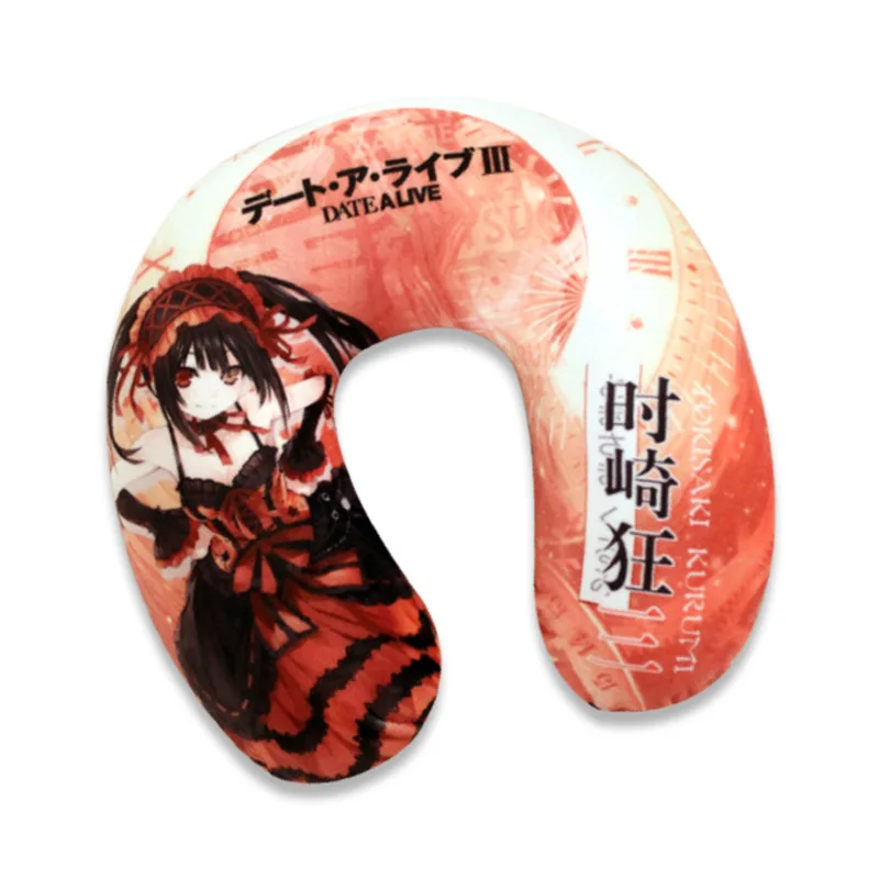 

Anime Honkai Impact 3 Sword Art Online Demon Slayer My Hero Academia U-Shaped Pillow Neck Pillow Travel Portable Nap Pillow