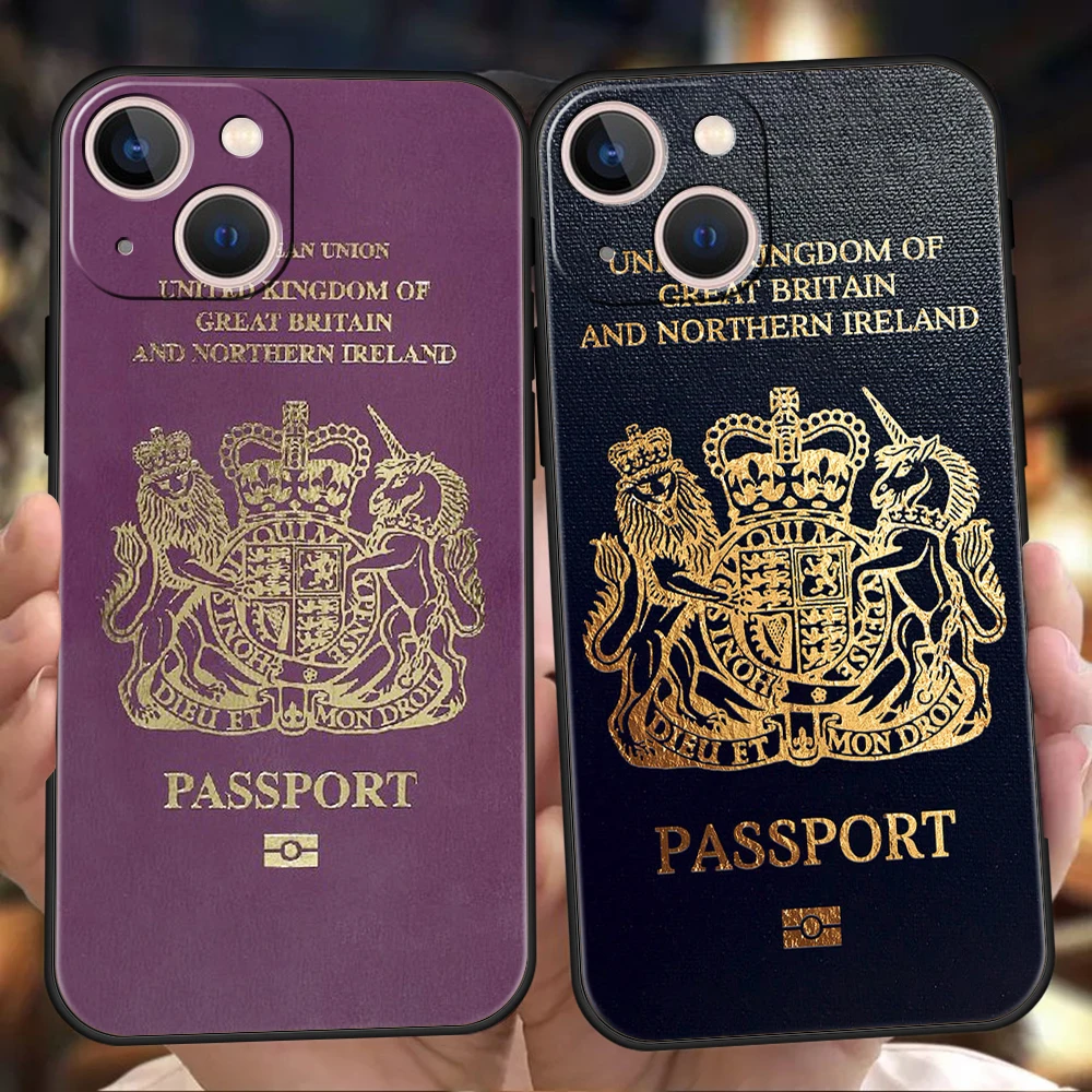 

Morocco Flag Passport Luxury Phone Case Cover For iPhone 14 13 12 11 Pro Max 8 7 Plus X XR XS Max SE 2020 Shockproof Soft Shell