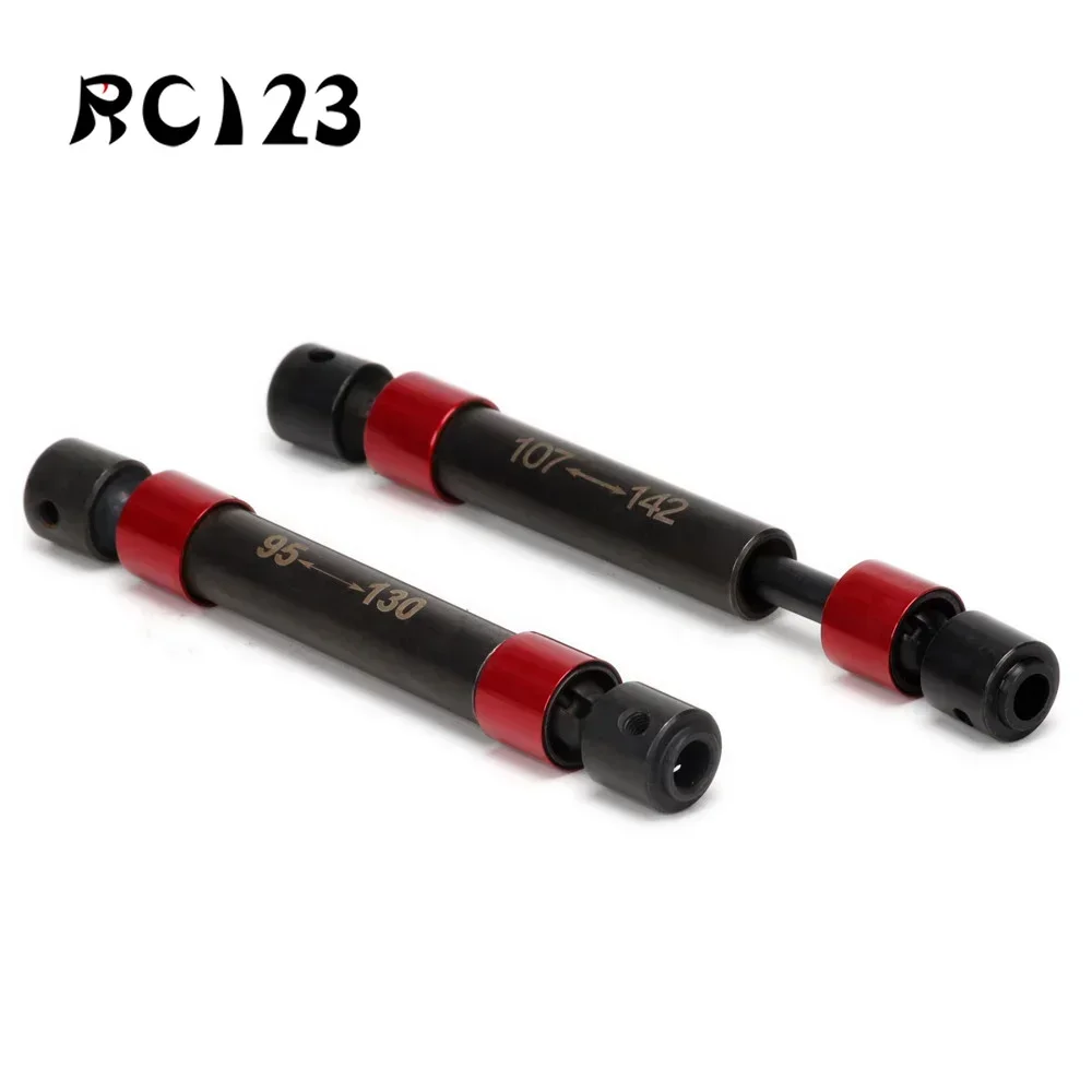 1П 45 # Сталь 107-142 мм 95-130 центральный приводной вал 8250 для RC 1/10 Traxxas TRX4 TRX6 Tamiya Axial SCX10
