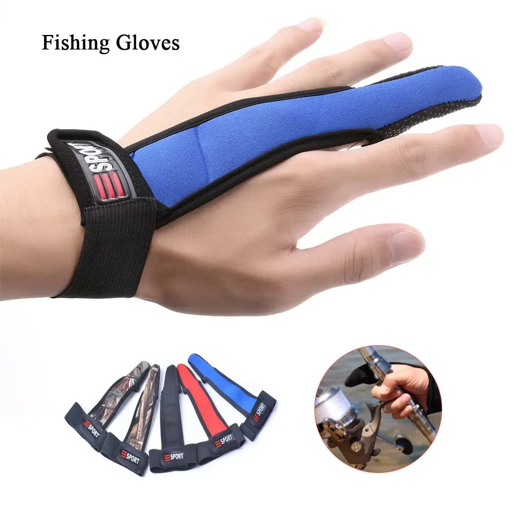

Fishing Tool Fish Equipment Surfcasting Fishing Accessories One Finger Casting Glove Single Finger Protector Fishing Gloves