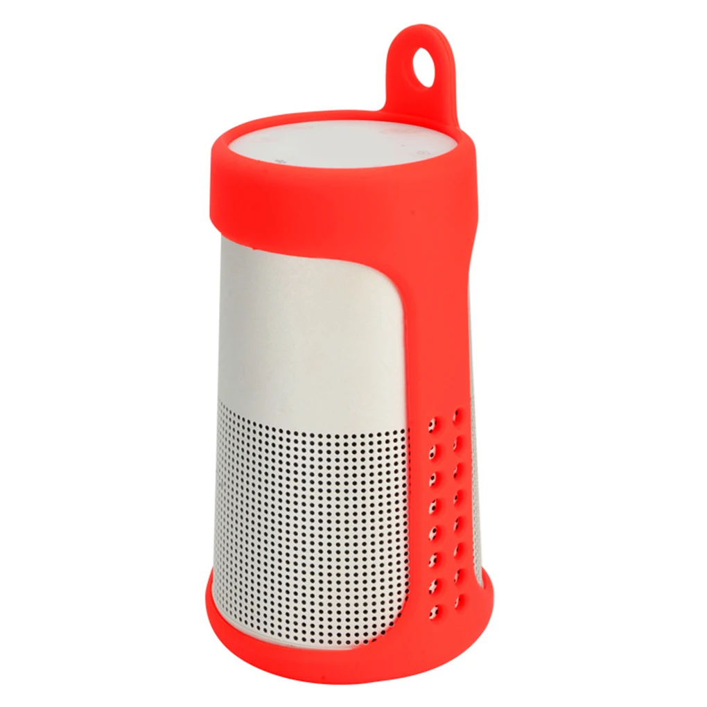 

Replacement For Bose Soundlink Revolve Speakers Portable Silicone Case Hanging Cover Protector