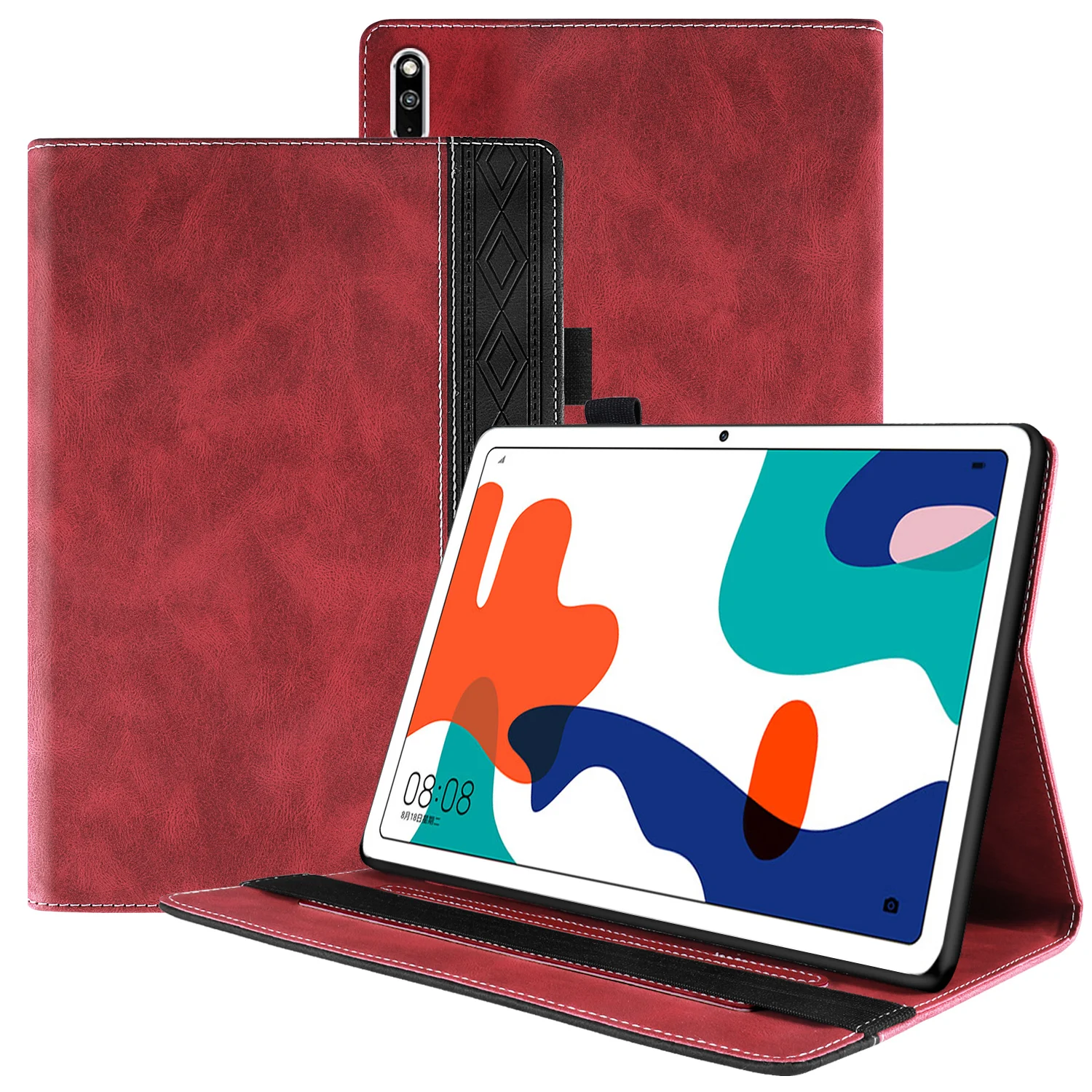 

Чехол для планшета Huawei MatePad 10,4, 2020 дюймов, Женский Мягкий силиконовый чехол из искусственной кожи с откидной крышкой и подставкой