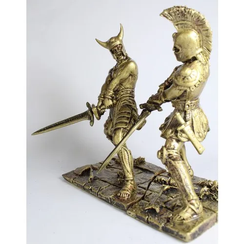 Sahediyelik античный греческий-римский истребитель двойной меч фигурка из полиэстера