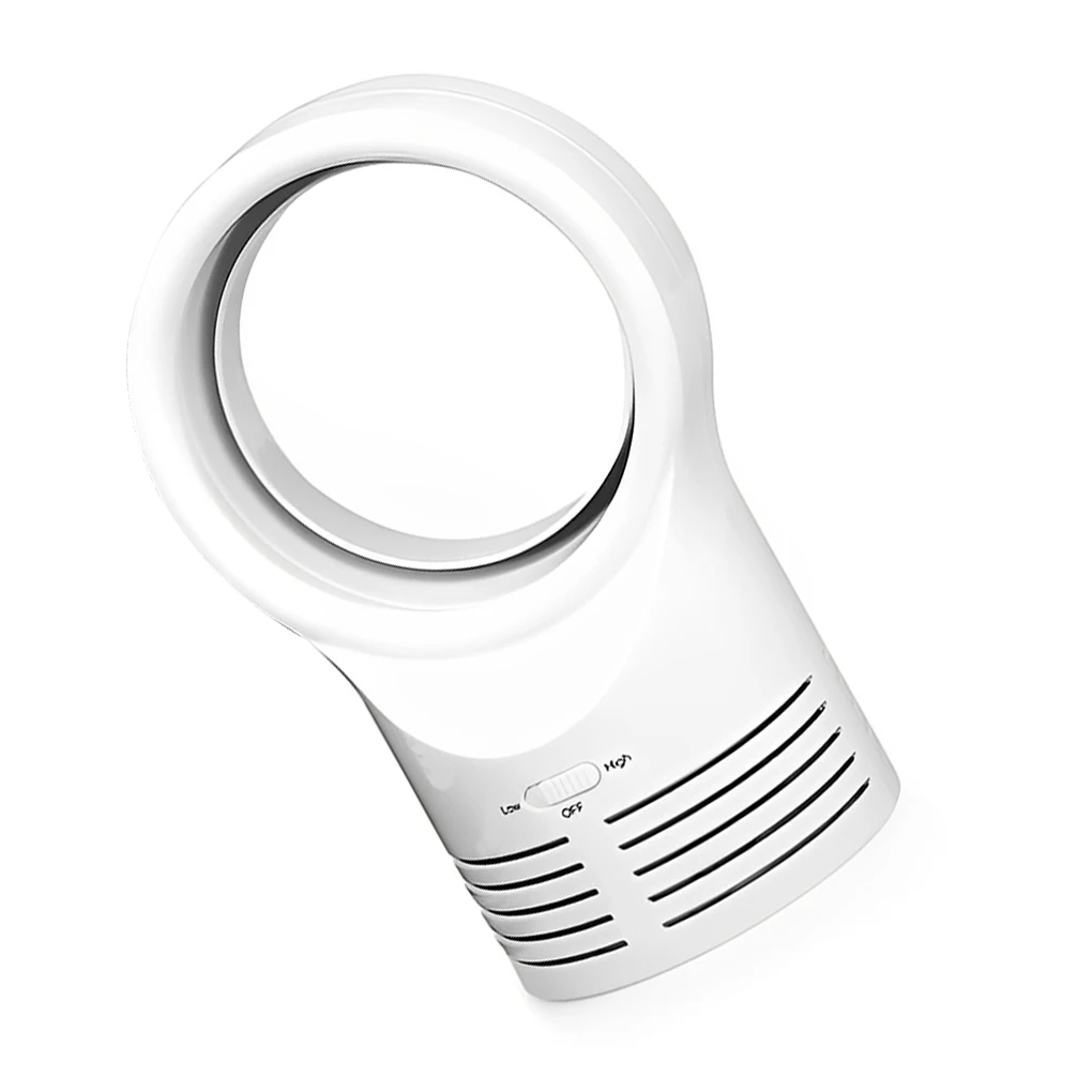 

Беслопастной вентилятор с низким уровнем шума, безопасный Электрический безлопастный вентилятор, белая вилка стандарта США