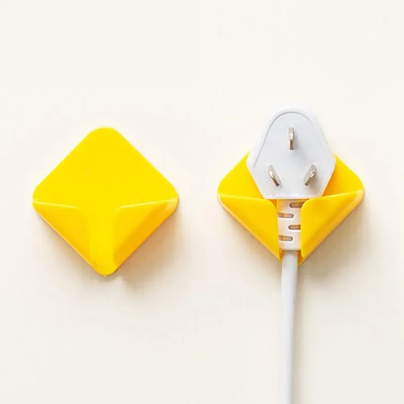 5/6 шт. вешалка для розетки держатель шнура питания без гвоздей стеллаж хранения