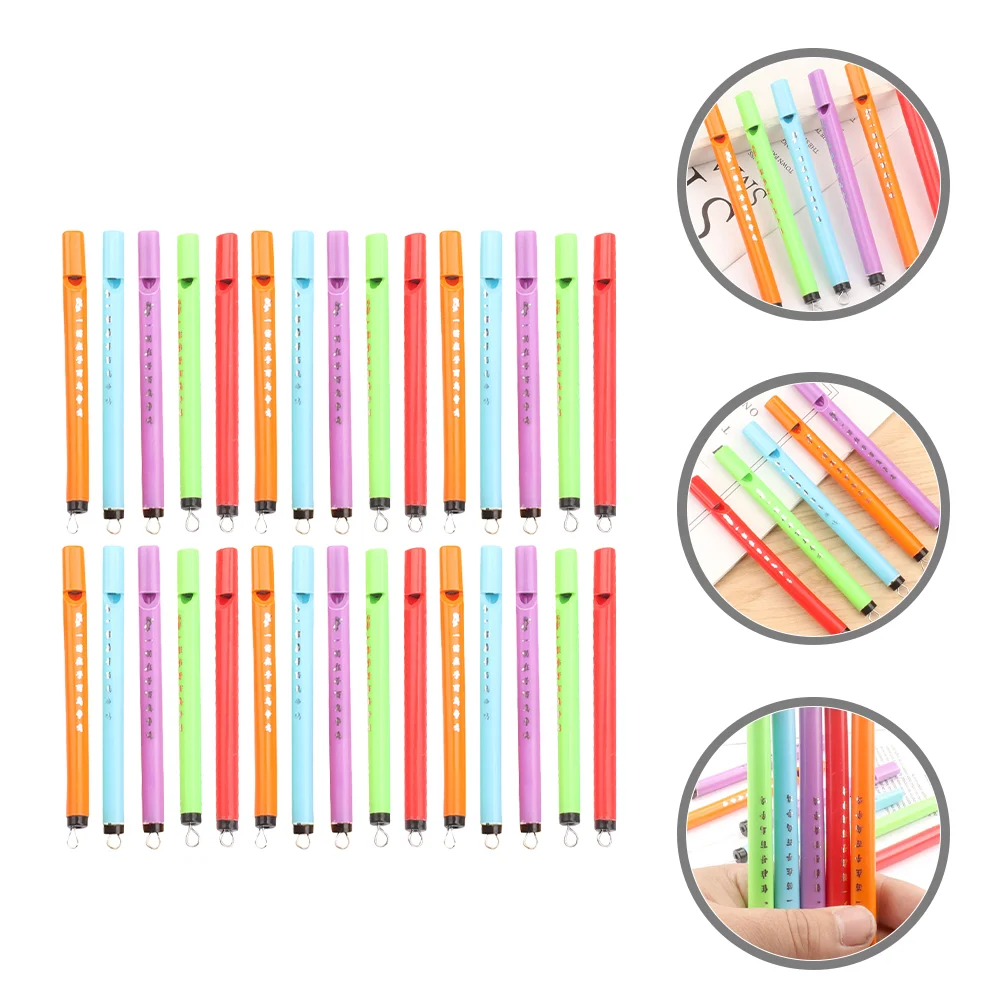 30 шт. мини-птица флейта свисток музыкальная игрушка разные цвета 40 практичная