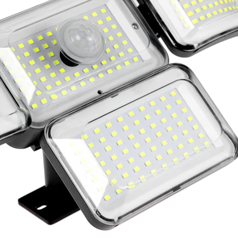 278LED уличная солнечная лампа 3/4 режима IP65 водонепроницаемые лампы с датчиком