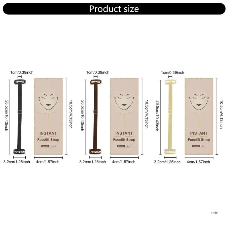 Регулируемый V-образный ремешок для подтяжки лица. Удобные ремни похудения