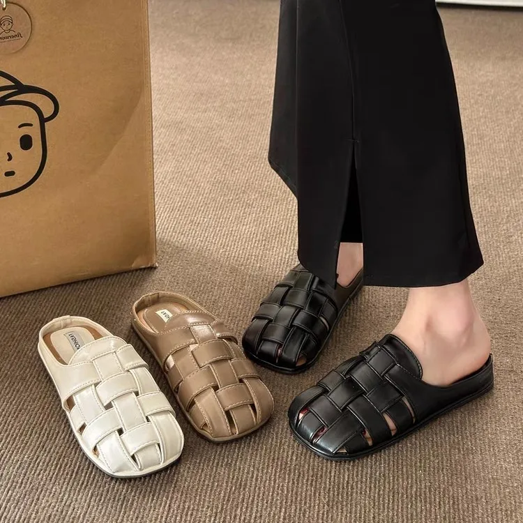 

Туфли-Лоферы женские на каблуке, с закрытым носком, без каблука, 2023