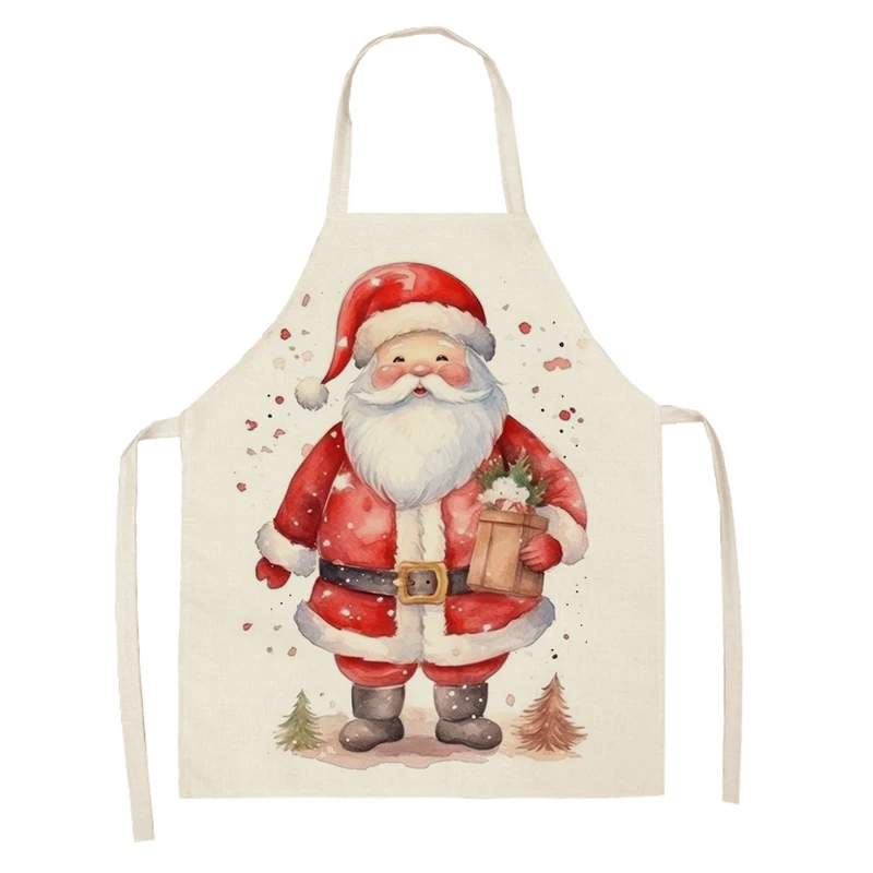 Кухонный Фартук для женщин льняной водонепроницаемый фартук мужчин и детей