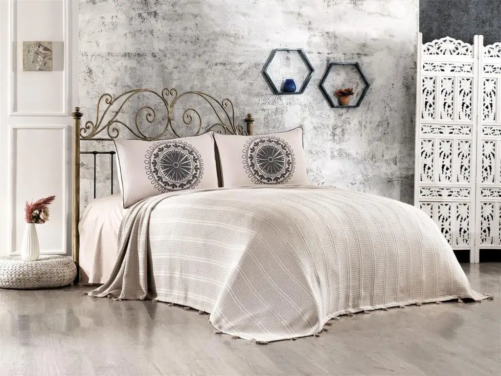 

Dowry disemi Cemre single pique set anthracite