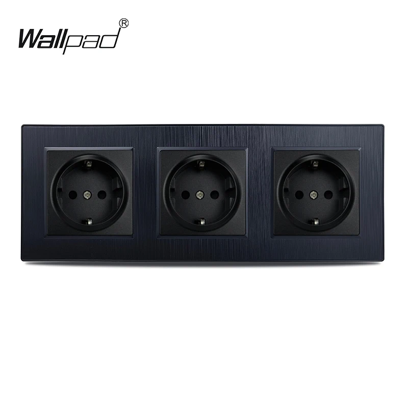 

86 Стандарт ЕС, черная матовая панель ПК EU 1 2 3 группы включения выключения света, кнопочный переключатель прерывателя и розетка C USB