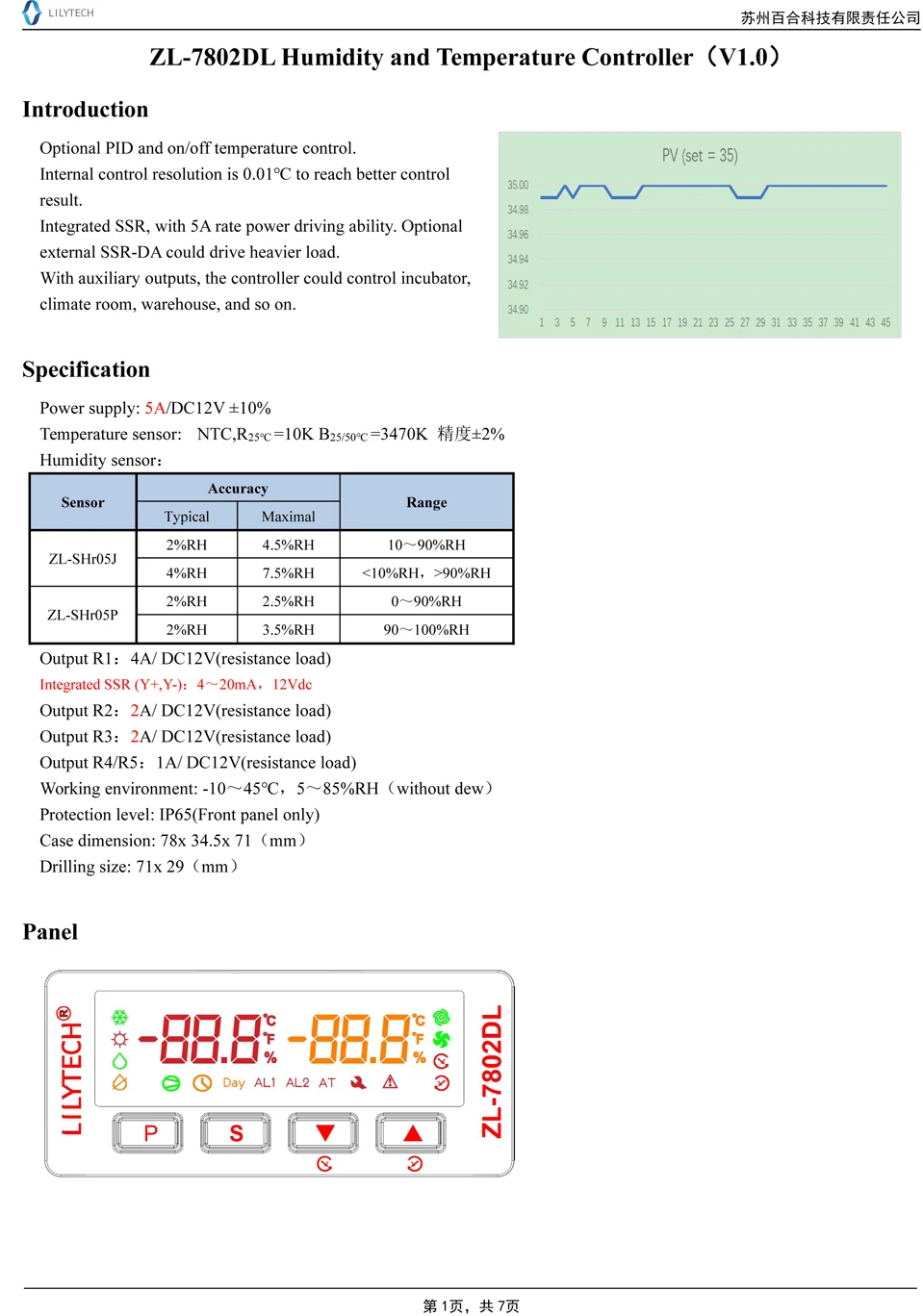 ZL-7802DL, входы и выходы 12 В постоянного тока, контроллер инкубатора 12 В, Lilytech, контроллер температуры и влажности для инкубатора (art.: 3920cd356ffb9) - 3920cd356ffb9