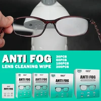 hgkj glasses cleaner wet wipes disposable eyeglasses anti fog cloth pre moistened antifog lens wipe prevent fogging for glasses