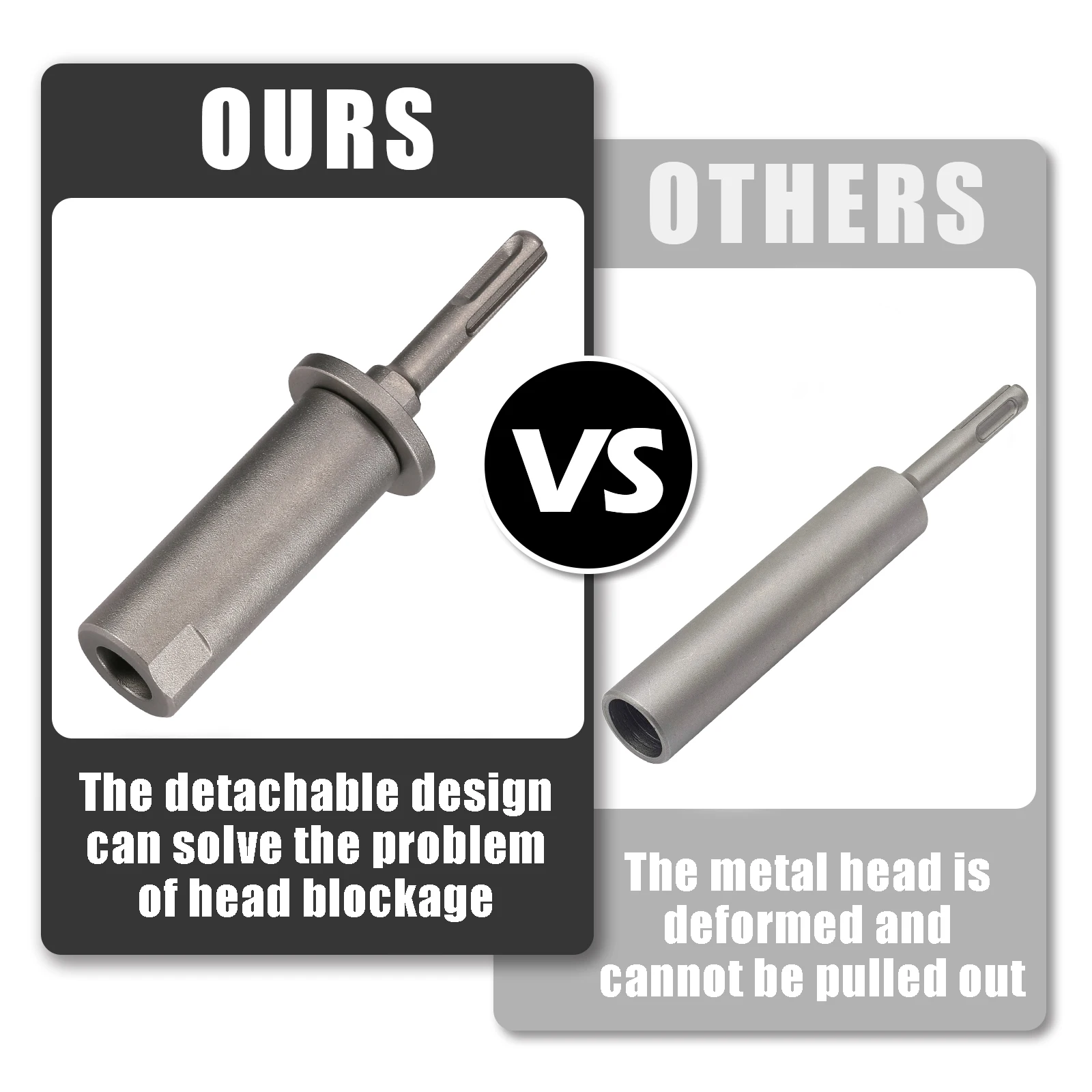 16 мм Прочный 40CrMo SDS PLUS хвостовик съемный заземляющий стержень драйвер для