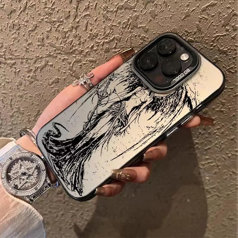 Ретро панк Ангел крутой Забавный для Samsung A73 A72 A55 A54 A53 A35 A34 A33 A32 A30 A24 A23 A22 A14 A05 4G 5G