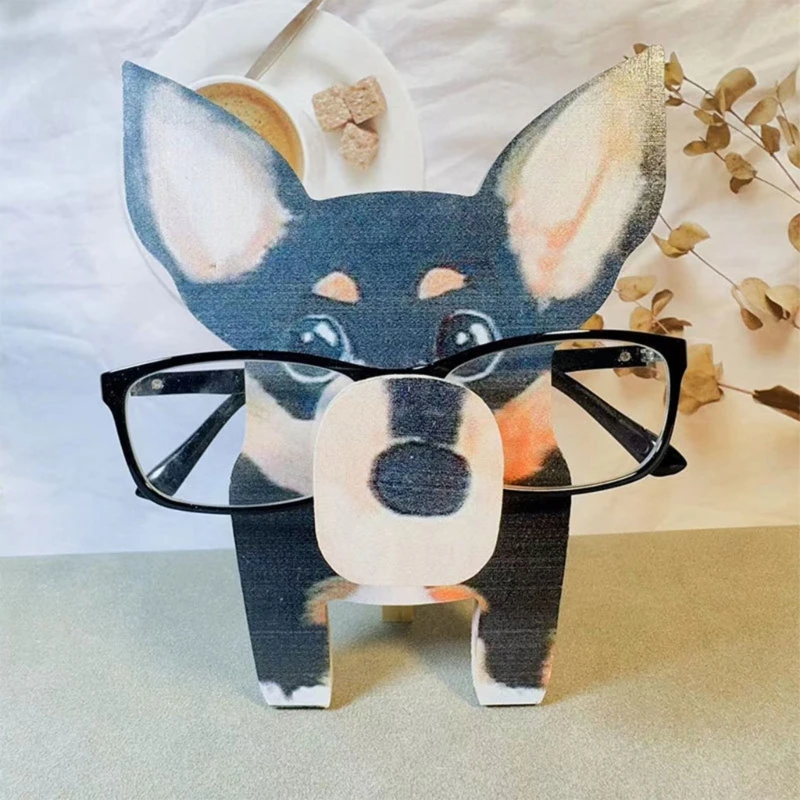 Деревянный держатель для очков с животными солнцезащитные очки подставка милый
