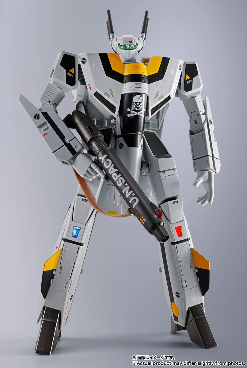Фото Оригинальная фигурка Bandai Dx Chogoki Super Dimension Fortress Macross Vf 1S Valkyrie Roy Focker №5