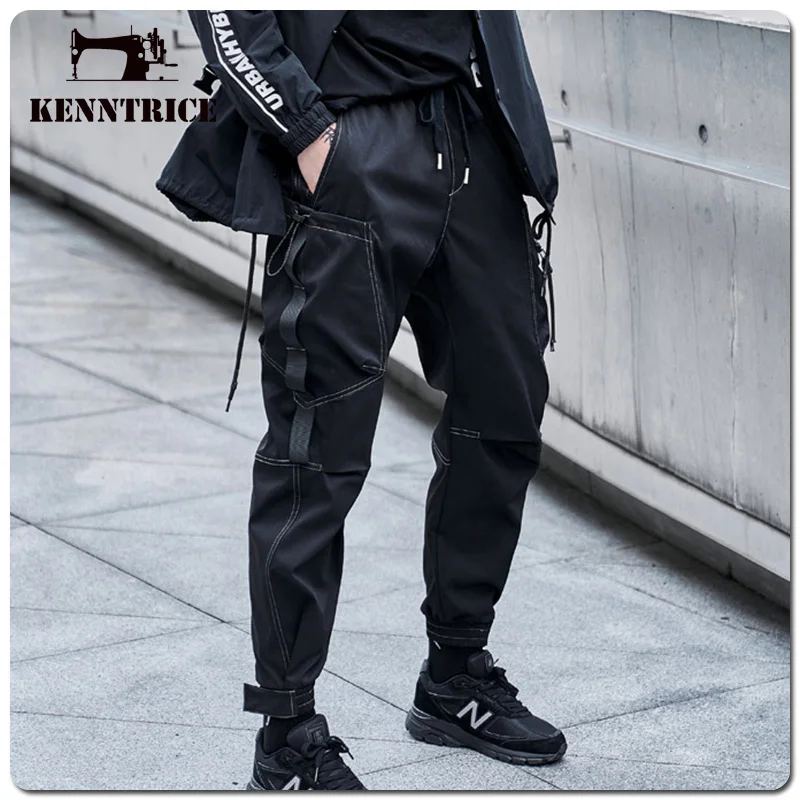 

Kenntrice Men'S Winter Cargos Trousers Baggy Wide Casual Fashion Streetwear Hip Hop Autumn Cold Proof Thermal Pants For Man
