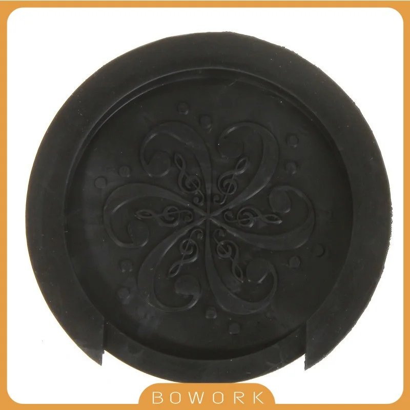 

Rubber Folk Guitar Screeching Halt Sound Hole Block Feedback Buster Soundhole Cover Buffer Accessory For Acoustic Guitar 38"/39"