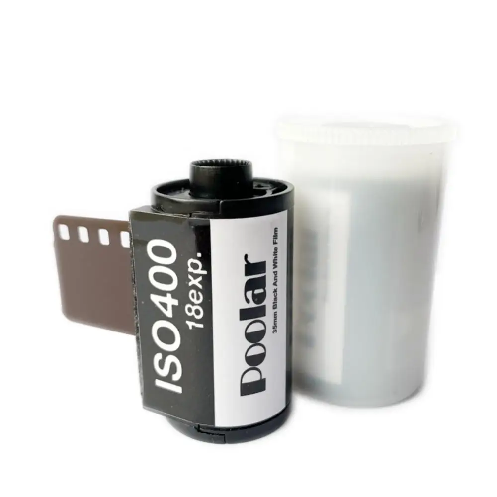 

12/18 Roll 135 Old Retro Movie Style Film Photo Paper Camera Color Film 135 Format 400 Black And White Sensitivity Film 35mm