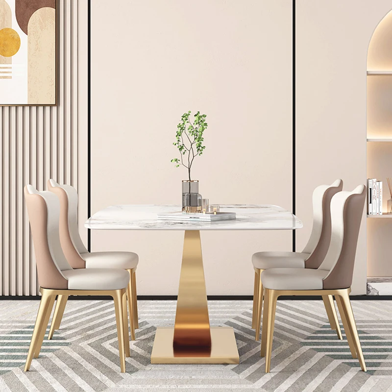 Ресторанные столы обеденный роскошный современный кухонный стол мебель острова