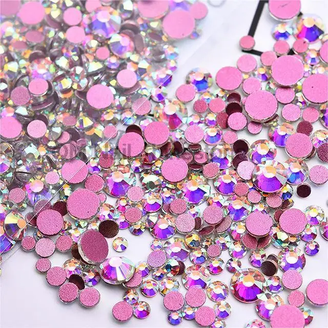 

1440 шт./упаковка, стразы для дизайна ногтей