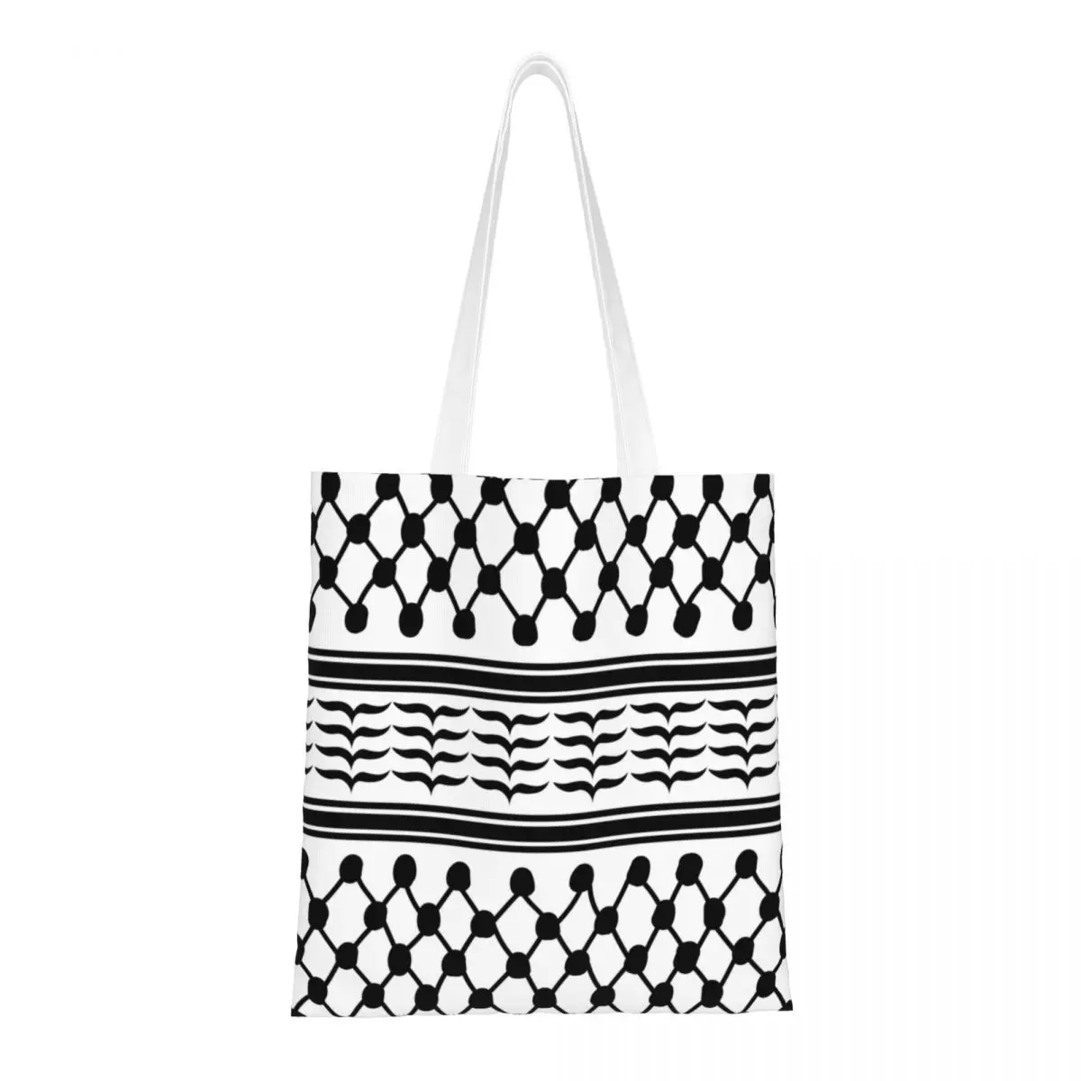 

Сделанная на заказ Холщовая Сумка для покупок Kufeya с изображением Палестины, Портативные товары для покупок, сумки для покупок с вышивкой kфей