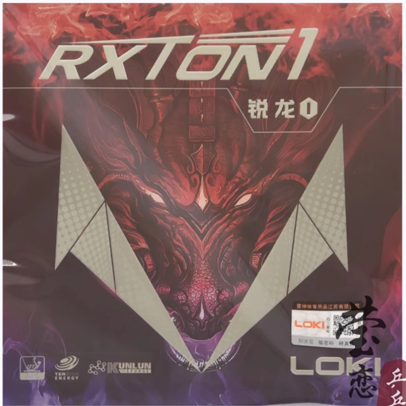 LOKI-RXTON Накладка для настольного тенниса PRO Ping Pong быстрая атака с петлей ракетки 1 40