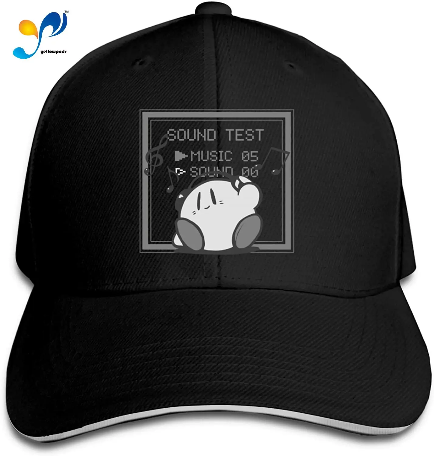 

Ki-Rby Unisex Sandwich Baseball Cap Adjustable Snapback Hat Casquette