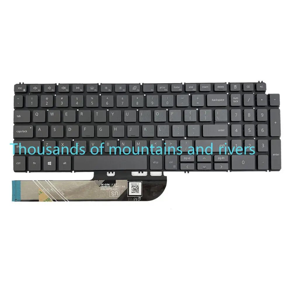 Сменная клавиатура новая для Dell Inspiron 15 7590 7591 7791 5584/90 5593/94