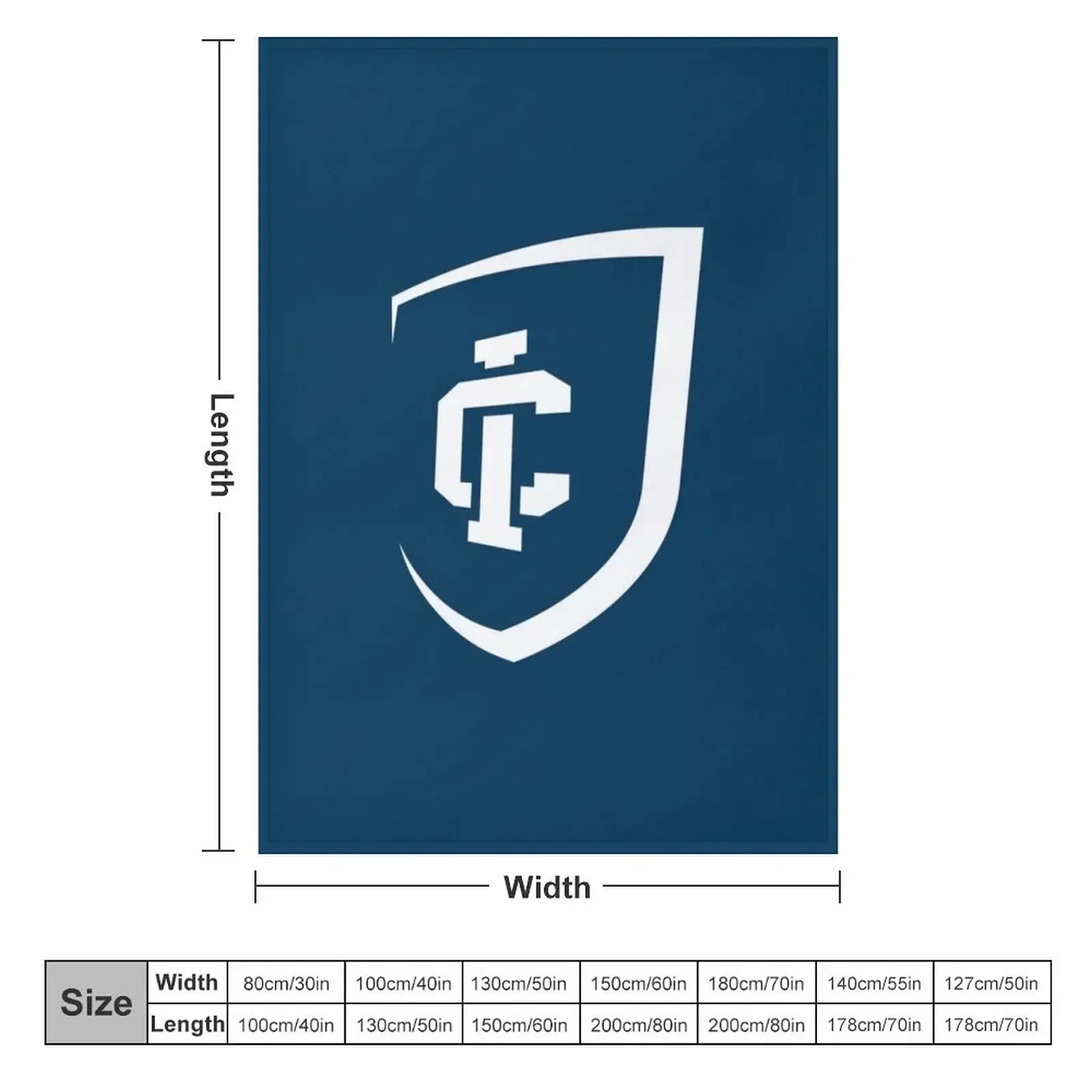 Фланелевое одеяло Bombers Ithaca