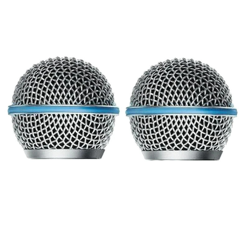 

2 шт., сменная решетка для микрофона Shure Beta58a SM58 Pgx24 Slx24
