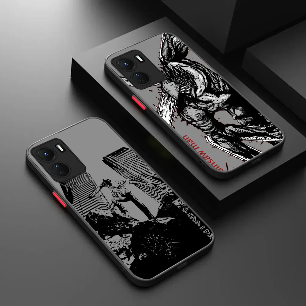 Чехол для телефона Denji Power Chainsaw Man VIVO V25 25E V23 V23E V21 V21E V20SE V20 V19 V17 V15 V11 V11I V5 V5LITE S 5G PRO