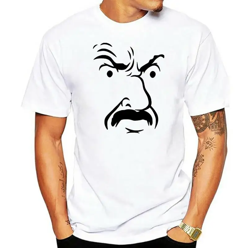 

Aqua Teen Hunger Force Carls Face Logo Lifestyle White Tshirt S to 3XL