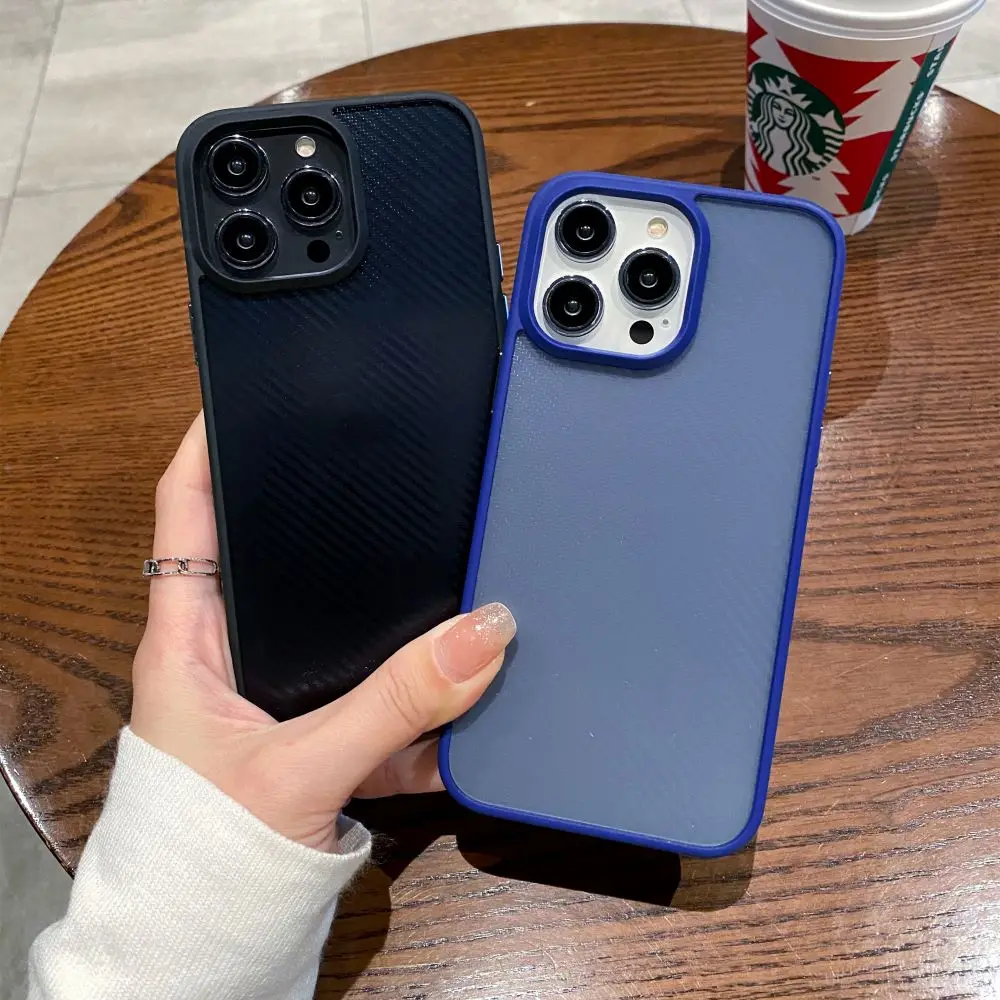 

Чехол для iphone 14 Pro Max, 14 Plus, роскошные прозрачные чехлы из углеродного волокна с принтом, ударопрочные акриловые жесткие аксессуары для задней крышки