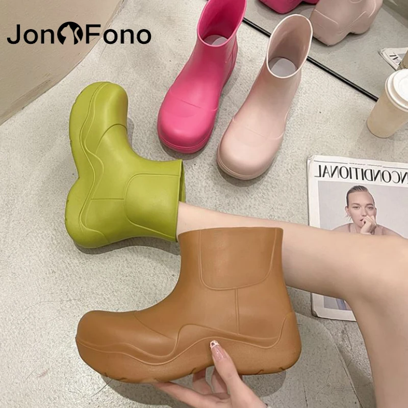 Новинка 2022 модная женская обувь jonoтелефона из ЭВА на толстой подошве компактная