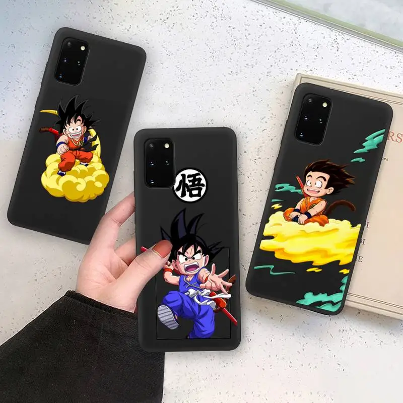 

Anime Dragon Ball Son Goku DBZ Phone Case Soft For Samsung Galaxy Note20 ultra 7 8 9 10 Plus lite M21 M31S M30S M51 Cover