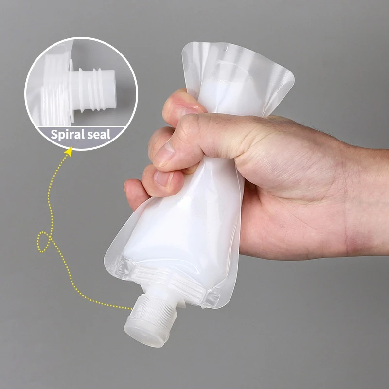 

Portable Travel Lotion Packing Bag Disposable Cosmetics Packing Nozzle Bag Skin Care Products Bathroom Flip Packing Packing Bag