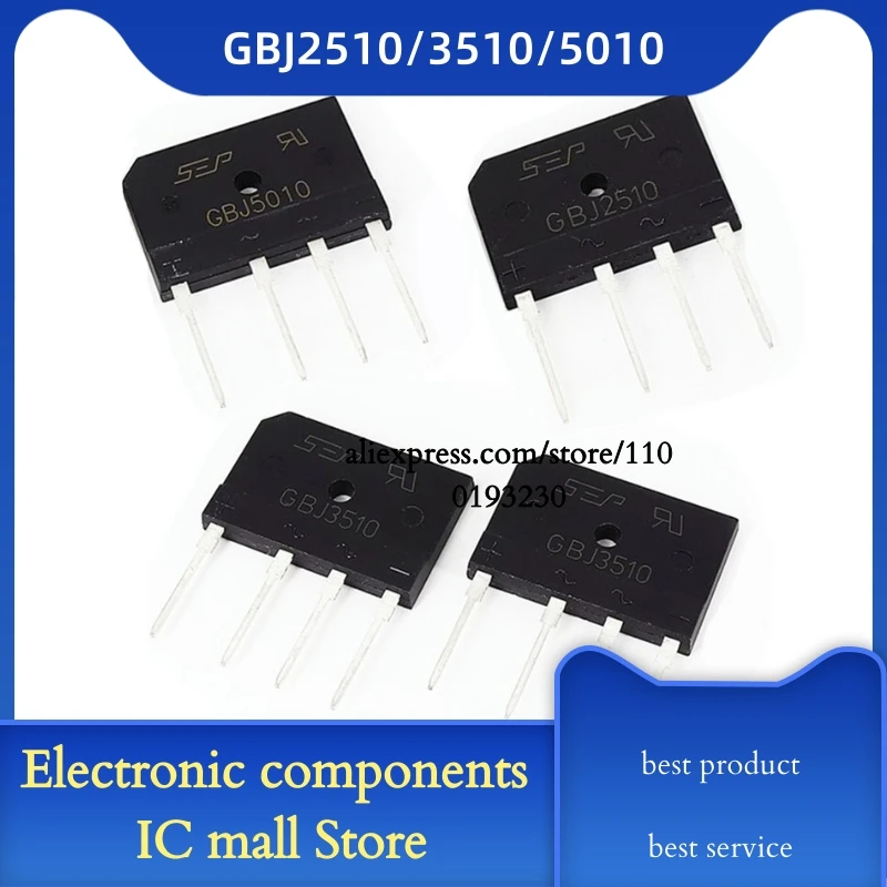 5 шт./лот GBJ3510 GBJ2510 GBJ1508 GBJ5010 D20XB80 D25XB80 D25XB60 D25SB80 GBJ1510 D15XB60 мост RECT 1PHASE в наличии |
