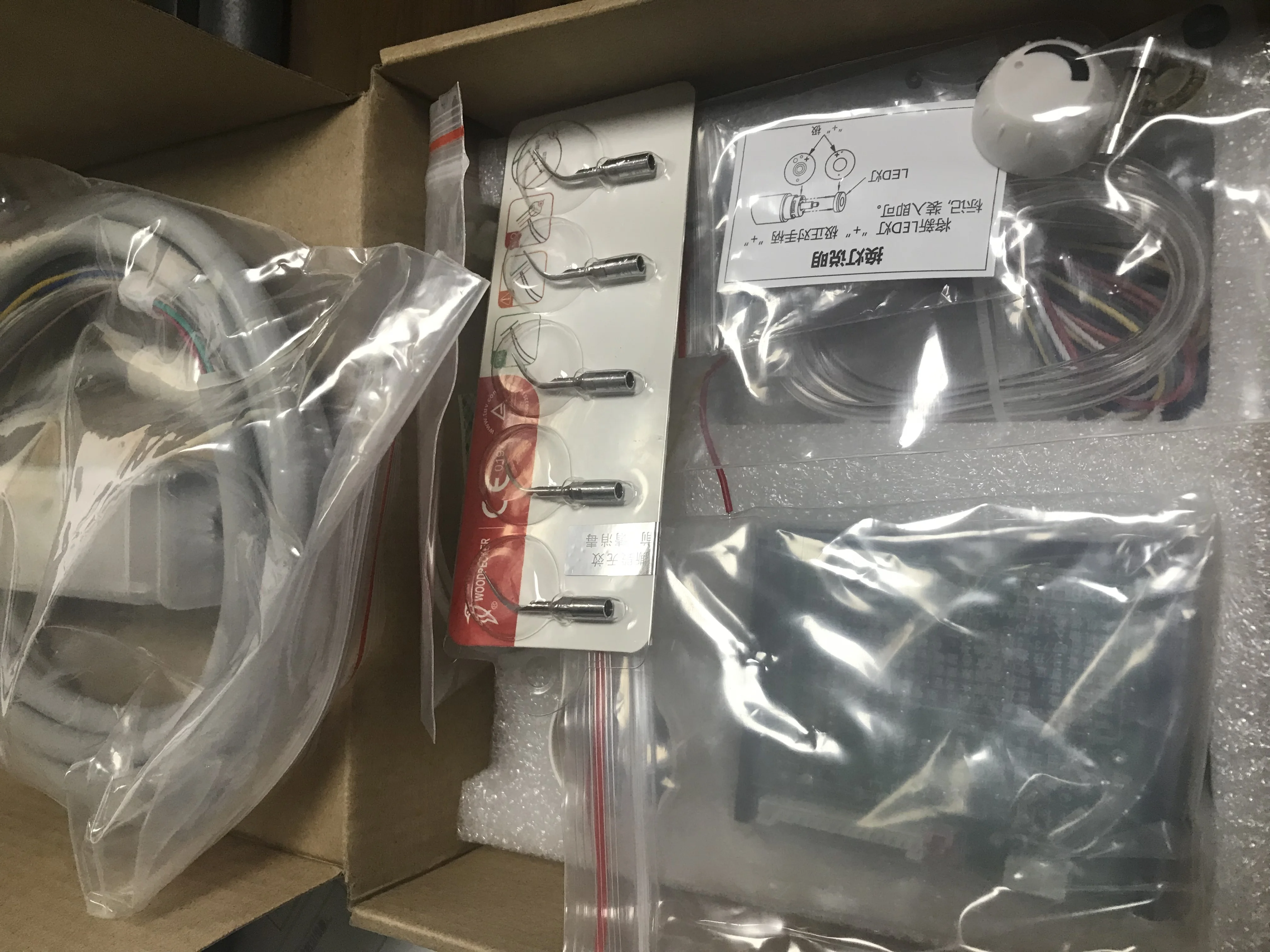 UDS N2 LED оригинальный ультразвуковой пьезоскалер Woodpecker Den tal/светодиодный