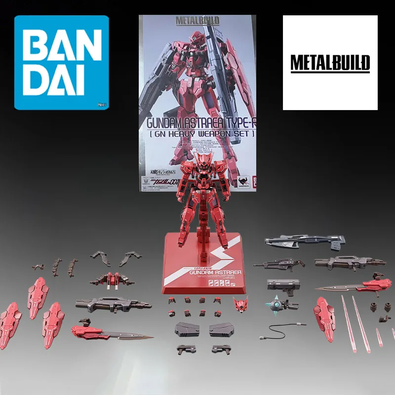 Фото Оригинальный набор Bandai METAL BUILD Gundam Astraea Type-F 180 мм и дополнительный набор Avalanche Dash, аниме-фигурки, игрушки для подарка на Рождество №3