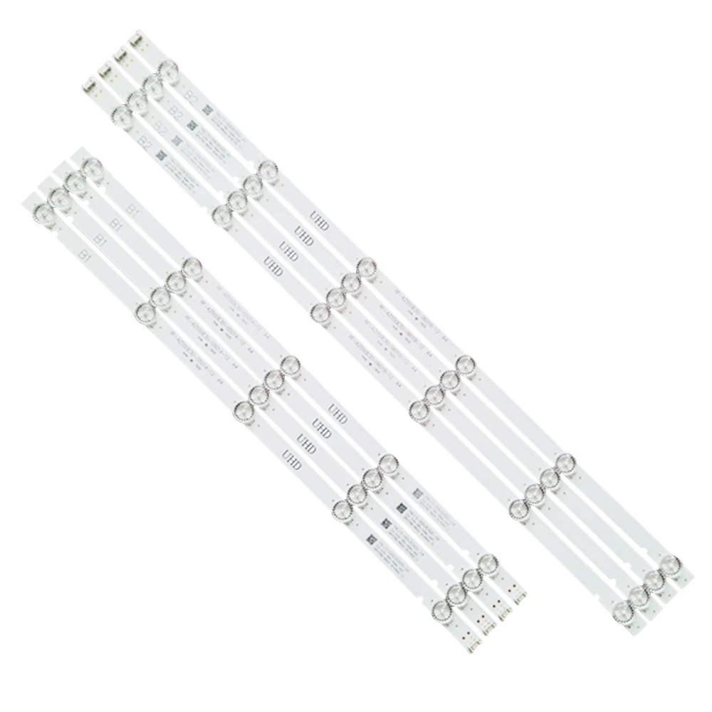 New 5set=40pcs LED strip for Philco PTV55U21 LG 55UJ6300 55UJ6200 55UJ6000 55LJ620V 55UJ620 RF-AZ550E30-0601B-12 0501A A4