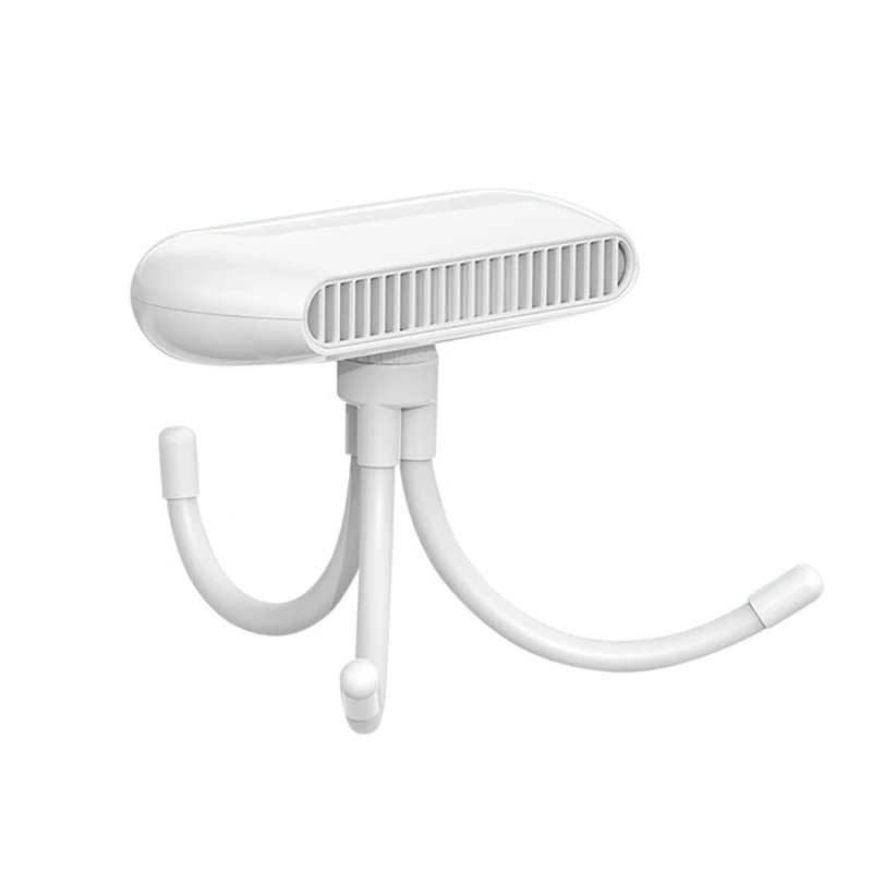 

Stroller Fan Portable Handheld Bladeless Fan 4 Speeds Rechargeable Flexible Tripod Clip Fan For Car Seat Crib Bike Desk