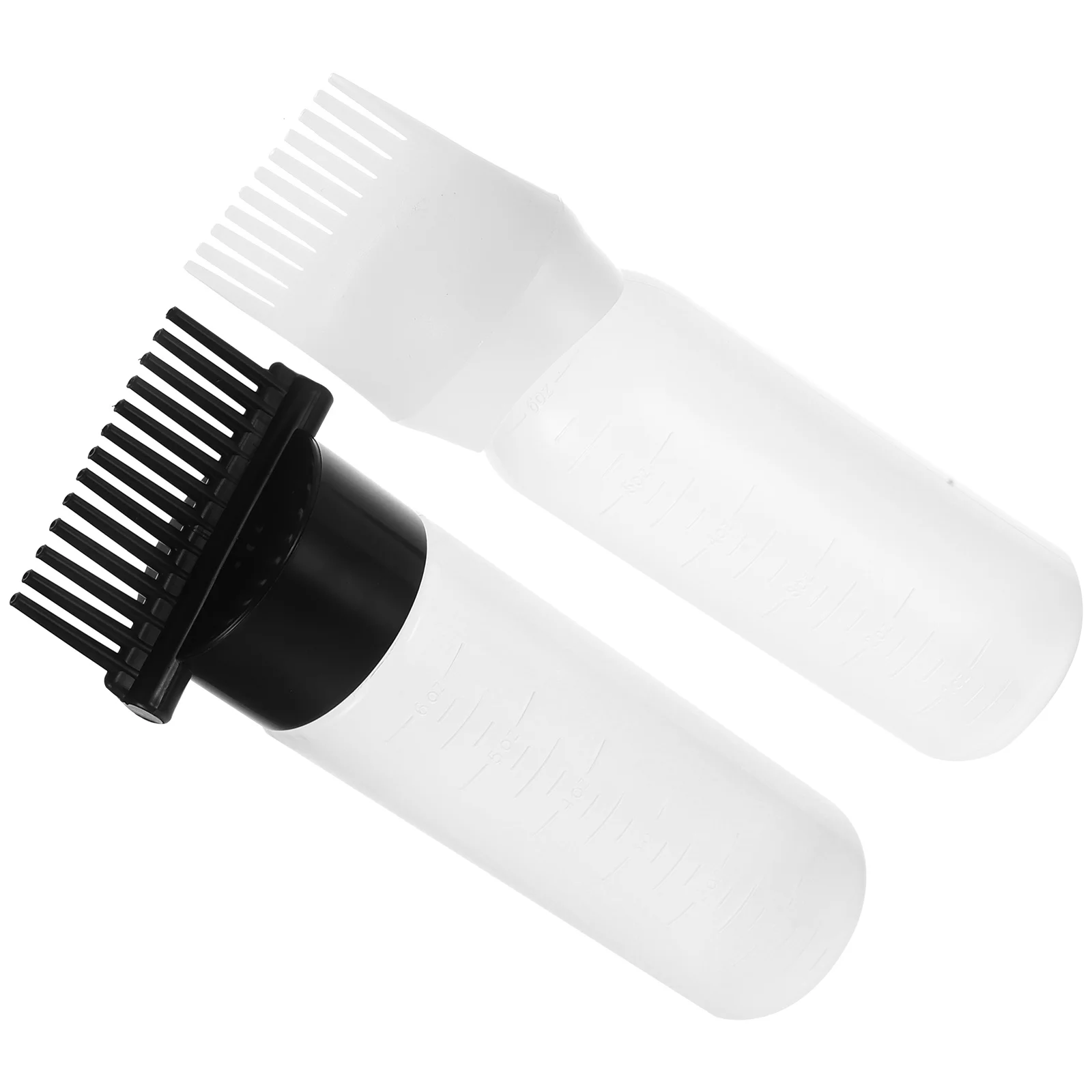 

2pcs Hair Set Plastic Hair Dyeing Bottles Hairdressing Supplies