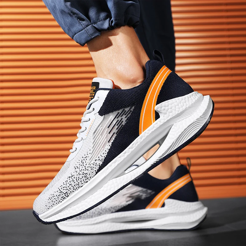 39-44 Breathable Men's Casual Sneakers Comfortable Adult Teenagers Outdoor Running Shoes Walking Shoes School Sports Shoes