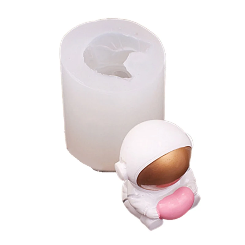 

Astronaut Candle Epoxy Resin Mold Aromatherapy Plaster Silicone Mould DIY Crafts Jewelry Casting Tools