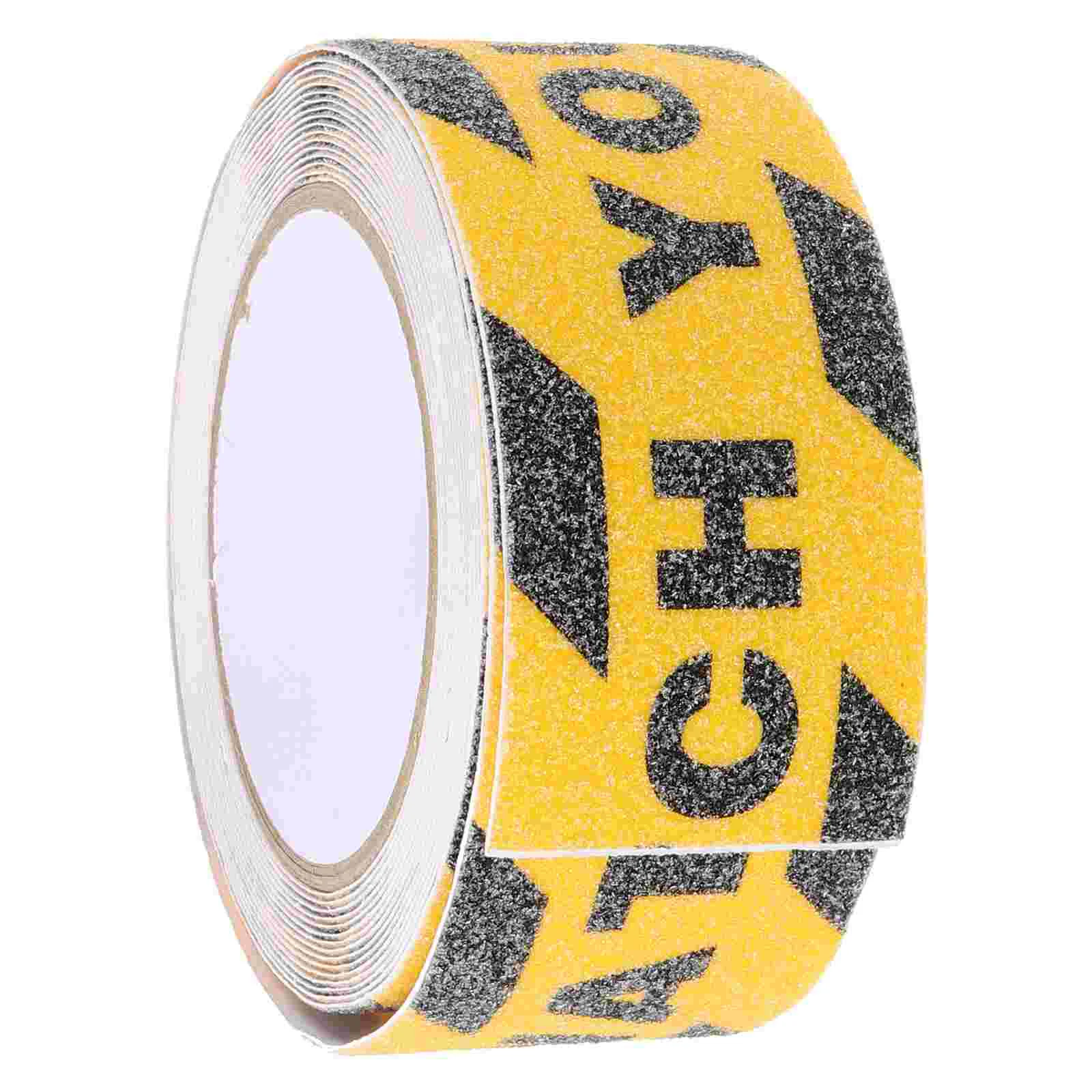 

Glue Tape Floor Warning Adhesive Sign Grip Sticker Marking Anti-slip Aluminum Foil Tapes Decals