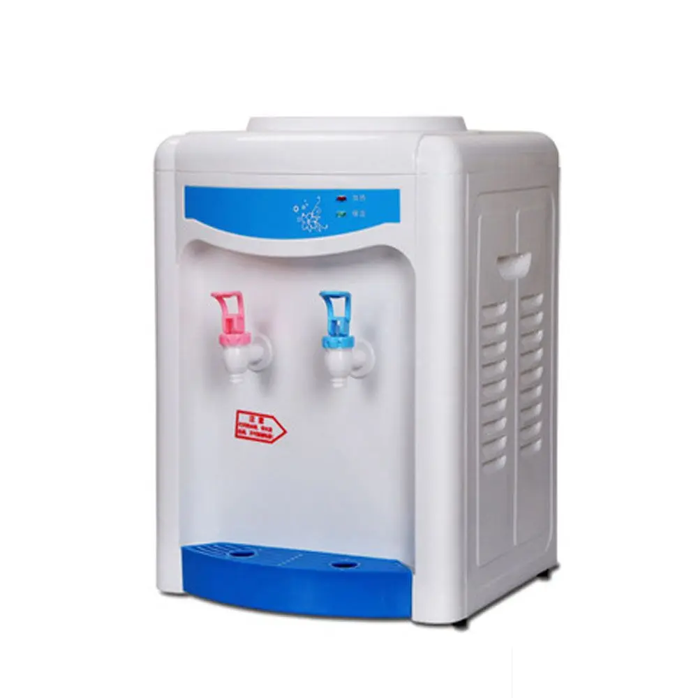

Desktop Bottled Table Cooler hot and cold water dispenser with mini fridge